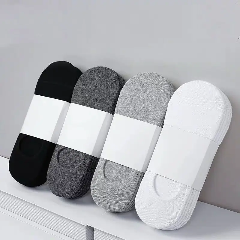 Accepted OEM services custom ankle men dress socks cotton black business ankle socks