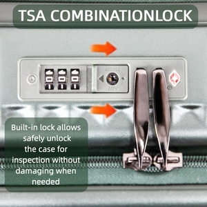 กระเป๋าเดินทางแบบแข็งขนาด 20 นิ้ว ดีไซน์ทันสมัย มีช่องใส่แล็ปท็อปด้านหน้า <span class=keywords><strong>ล้อ</strong></span>หมุนเงียบ ได้รับการรับรองจาก<span class=keywords><strong>ส</strong></span>ายการบิน - Product Image 6