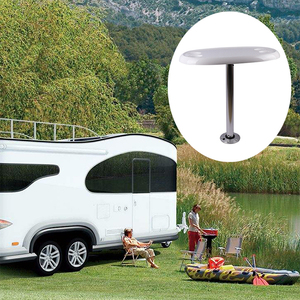 Le pied de table fixe de <span class=keywords><strong>camping</strong></span>-<span class=keywords><strong>car</strong></span> le plus abordable et le plus pratique pied de table de caravane de qualité supérieure pied de table de <span class=keywords><strong>camping</strong></span>-<span class=keywords><strong>car</strong></span> gris à bas <span class=keywords><strong>prix</strong></span> - Product Image 3
