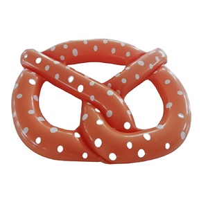 Diversión de verano sin fin Flotadores de piscina Inflable Pretzel Donut Flotante Tumbona de agua acuática - Product Image 1