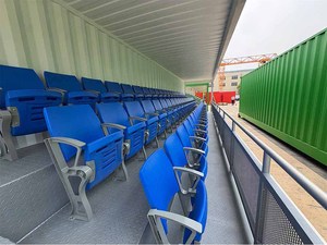 Tribuna Contenedor para Eventos Deportivos 20/40FT, Gradas Móviles Modulares con Asientos Plegables para Uso Escolar y en Estadios - Product Image 3