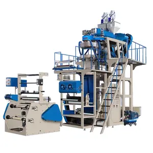 Double-layer Three-layer Co-extrusion Cling CPP Film Shrink Wrap Polypropylene PP Film Blowing Extruder Machine