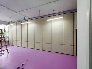 Gallary acustica pieghevole parete scorrevole regolabile in movimento melamina divisorio per palestra aula Auditorium - Product Image 1