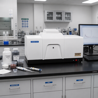 Analyseur intelligent de taille de particules par laser humide Winner 2018, instrument de test de taille de particules pour laboratoire