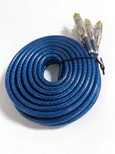 สาย RCA คุณภาพสูงจากโรงงาน ขายส่ง สายแยก Y สำหรับเครื่องเสียงรถยนต์ แบบถักป้องกันสัญญาณรบกวน ทองแดง - Product Image 6