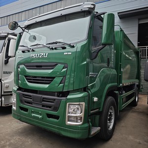 Camión Compactador de Basura Isuzu Giga 6X4, Diésel Verde, Transmisión Manual, EURO 5, Vehículo de Saneamiento Municipal - Product Image 3