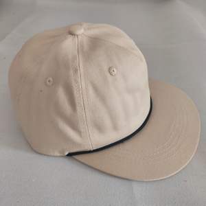 Injae Vina New Design 5 Panel Unstructured Baseball Caps Breathable & Waterproof Sporty Outdoor Custom Logo Rope Snapback <b>Hat</b> - Product Image 3