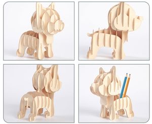 Rompecabezas de animales de simulación personalizado, juguete de BOA, corte láser, forma irregular, rompecabezas de madera de ciervo Sika - Product Image 6