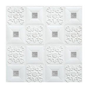 Schlussverkauf wasserdichter Schaumstoff selbstklebende 3D-Wandpaper Streifen und Aufkleben Wandsticker Heim Innenausstattung moderne Wanddekoration - Product Image 4