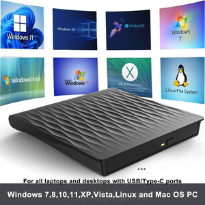 Hot Verkopen Usb 3.0 Type-C Draagbare Externe <span class=keywords><strong>Cd</strong></span>/Dvd ± Rw VCD-ROM Brander Rewriter High-Speed <span class=keywords><strong>Cd</strong></span>/Dvd-Speler Voor Laptop Desktop Thuisgebruik - Product Image 6