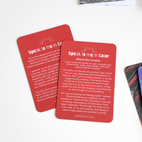 Cartes de tarot personnalisables avec impression sur mesure, design personnel, matériau papier