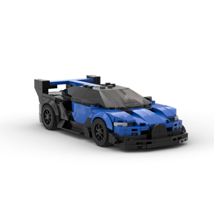MOC M03017C Coche de Ciudad de Alta Velocidad, Campeón de Carreras, Superauto Clásico, Bloques de Construcción, Ladrillos de Carreras, Súper Técnica, Garaje Creativo, Set DIY - Product Image 1