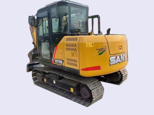 รถขุด Sany SY75C 7 ตัน สภาพเหมือนใหม่ มือสอง |   สีเดิม |   รถขุดไฮดรอลิกรุ่นปี 2023 |   เครื่องยนต์ญี่ปุ่น - Product Image 5
