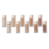 Meilleur Fond de Teint Mat et Vegan à Faible MOQ, Maquillage Marque Privée, Correcteur Liquide Peau Foncée, Anti-Cernes Couvrance Totale Marque Privée