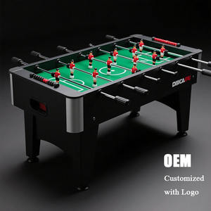 2025 mesa <span class=keywords><strong>de</strong></span> <span class=keywords><strong>futbolín</strong></span> <span class=keywords><strong>profesional</strong></span> para exteriores <span class=keywords><strong>de</strong></span> tamaño adulto Material <span class=keywords><strong>de</strong></span> MDF blanco y negro <span class=keywords><strong>de</strong></span> alta calidad nuevo modelo Juego <span class=keywords><strong>de</strong></span> Pelota <span class=keywords><strong>de</strong></span> dos jugadores - Product Image 1