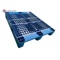 LYPALLETS 2025 NOUVEAU Modèle Heavy Duty Four Way Entry Durable 48x40 Palettes en plastique pour le rayonnage et le stockage en entrepôt