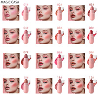 12 Warna Mini Capsule Cream Lipstick Kit Profesional Matte Mineral Tinggi Tahan Lama Melembapkan Menutrisi Modis