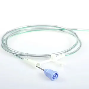 Tubo de poliuretano termoplástico desechable para uso único, tubo de alimentación gástrica de Tpu, 100%