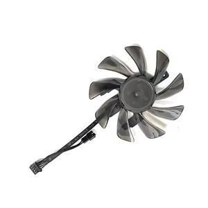 Ventilador de Refrigeración Original Nuevo de 85MM, 4 Pines, DC 12V 0.5A, T129215BU, Compatible con Sapphire HP <span class=keywords><strong>OMEN</strong></span> PC RTX <span class=keywords><strong>3070</strong></span> GPU - Product Image 4