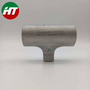 Butt Weld Tee Astm A403 Wp321 Codo de 30 grados Ss S31803 Tubo Reductor excéntrico Acero inoxidable - Product Image 1