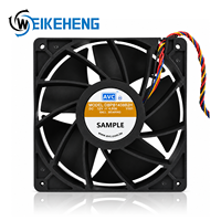 Ventilateur de refroidissement pour rack de serveur AVC DC12V 4.50A EC AC24V 48V 14038 140X140X38MM 14CM 4 broches PWM double roulement à billes haute vitesse DBPB1438B2H