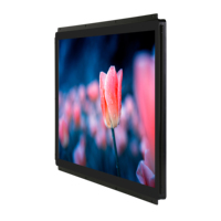 Moniteur LCD industriel à cadre ouvert de 27 pouces, haute luminosité, lisible en plein soleil, affichage intégré pour extérieur, prise en charge OEM ODM