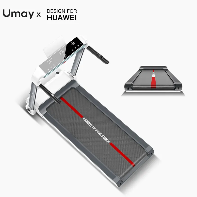 Model Baru Olahraga Kebugaran 2HP Treadmill Lipat Bermotor untuk Rumah
