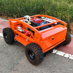 DQG Nouveau design à roues mini robot à essence à quatre temps tondeuse à gazon rc à roues pour jardin de verger - Product Image 4