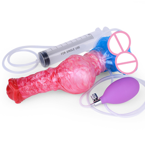 NNSX Cheval Gode Squirt Adult Sex Toys Éjaculant Butt <span class=keywords><strong>Plug</strong></span> avec Enema Gode <span class=keywords><strong>Gonflable</strong></span> Noeud Épais Stimulateur Anal pour Hommes <span class=keywords><strong>Gay</strong></span> - Product Image 3