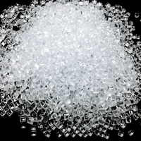 Granul Plastik Mentah PC, Pelet Plastik PC 2405 Bahan Baku, Resin PC High Flow untuk Casing E&E dan Komponen Switchgear