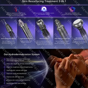 Newface xu hướng 2025 mỹ phẩm chăm sóc da Hydra vẻ đẹp máy oxy máy bay phản lực CE Hydro thiết bị spa mặt máy Hydro nhà sản xuất - Product Image 3