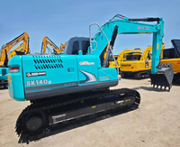 Excavatrice d'occasion Kobelco SK140, SK130, SK135, petite pelle d'occasion, excavatrice de 14 tonnes, vente chaude