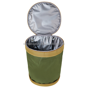 Sac isotherme pliable pour pique-nique, sac à déjeuner, vente chaude 2024, sac à dos isotherme portable pliable imperméable en polyester pour l'extérieur - Product Image 4