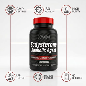 Beta Ecdisterona Premium 1000mg |   <span class=keywords><strong>Esteroides</strong></span> Vegetales Naturales para el Rendimiento Atlético |   Suplemento de Marca Privada Personalizado - Product Image 1