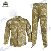 Uniforme tactique BDU Ripstop pour homme, chemise et pantalon de chasse en coton mélangé, broderie de logo personnalisée