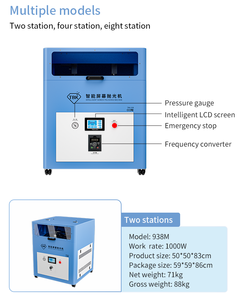 TBK 938L 8 <strong>Labour</strong> Screen 3D Polishing <strong>Machine</strong> for Lcd Display Scratch Removal for Phone Back Glass Remove Watch Grinding <strong>Machine</strong> - Product Image 5