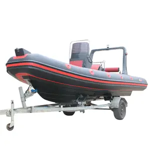 Protender RIB600 RIB Boot 20ft 8 Personen Premium Rigid Schlauchboot mit Lenksystem