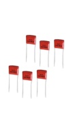 Condensateur haute tension CL21-334J450V MEF, condensateur à film polyester métallisé 0,33uF 450VDC, emballage à trous 1,1x1,1x0,6cm pour