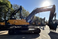 Kondisi Baru TENHUN TH335C 33Ton 1.73cbm Excavator Crawler dengan Pipa Hidrolik