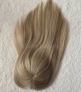Peluca de pelo para mujer europea cubre fábrica al por mayor accesorios para el cabello de encaje de base única diseño correcto pinza de pelo estilo tupé - Product Image 4