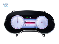 Tableau de bord numérique LCD YZ 12,3 pouces, compteur de vitesse pour Mercedes Benz Classe A W176 CLA C117 X117 GLA X156 Carplay