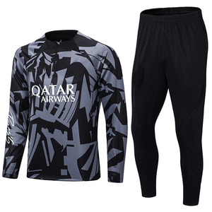 Roupas Club <span class=keywords><strong>Manga</strong></span> Comprida Sportswear Futebol Vente en gros Entraînement de <span class=keywords><strong>football</strong></span> Sublimation de maillots et shorts de <span class=keywords><strong>football</strong></span> à manches longues - Product Image 5