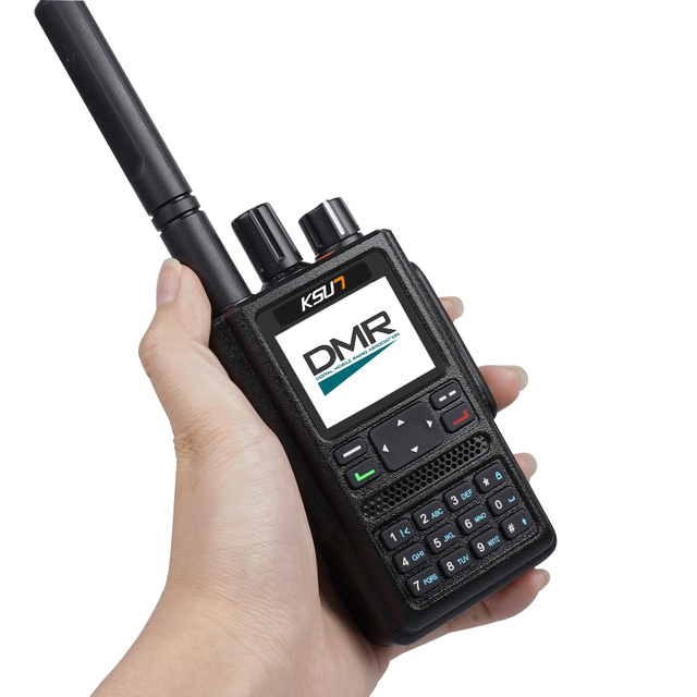 DM10 Handheld DMR Two Way Radios Satellite GPS Ham Radio Long Range Wireless Intercom Mobile 10W Digital Walkie Talkie