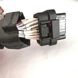 İnşaat Makineleri Ekskavatör Vinç Otomobil Motosiklet Bilgisayar PBT IP66 Dereceli Kalaylı Bakır Özel Kablo Demeti - Product Image 5