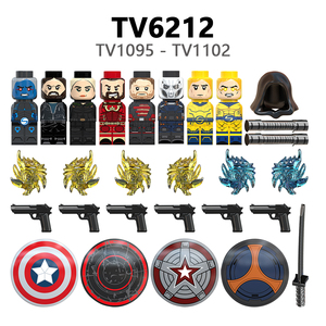 ตัวต่อพลาสติก TV6212 วินเทอร์ เรด การ์เดี้ยน โกสต์ ซอลเจอร์ เยเลนา เบโลวา โวิด แทสก์มาสเตอร์ เซนทรี ซูเปอร์ฮีโร่ แอคชั่น บล็อก - Product Image 2
