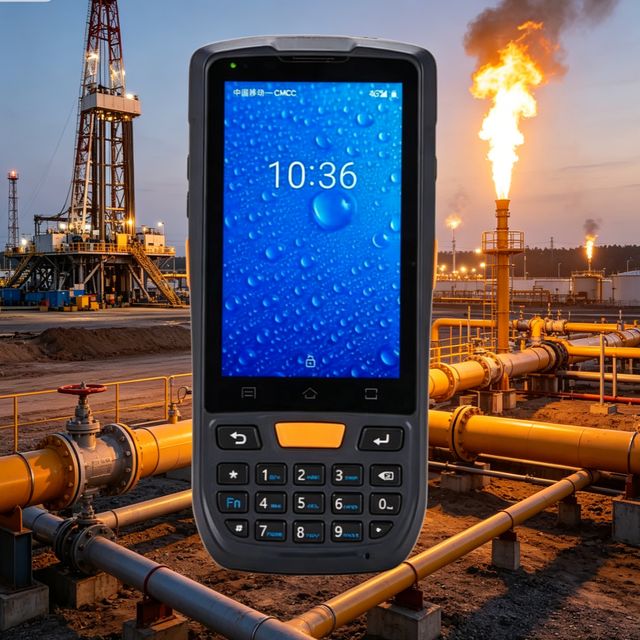 CR-N60 Explosion-proof Rugged PDA Barcode Scanner Android IP66 Waterproof Industrial Handheld Computer Octa-core 4300mAh Stock