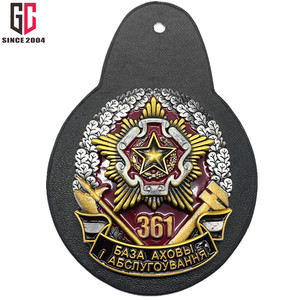 Insignia de Metal con esmalte suave de fábrica, insignia roja de concientización sobre el SIDA y el virus, servicio de ayuda, <span class=keywords><strong>12</strong></span> años de experiencia - Product Image 3