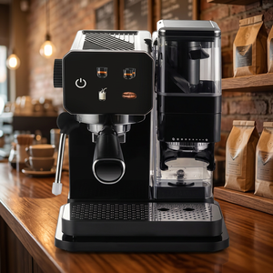 Cafetera Espresso Semiautomática Premium con Extracción Estable para Principiantes en el Hogar - Product Image 1