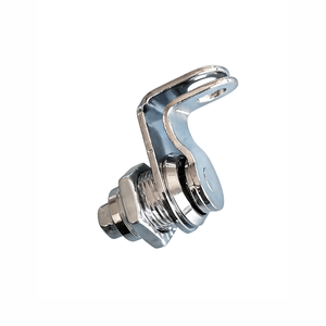 Serrure à came rotative en alliage de zinc chromé sans clé certifiée ISO9001 Modèle 29418 pour armoire, tiroir, meuble ou <span class=keywords><strong>crochet</strong></span> de penderie - Product Image 1