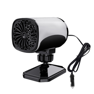 Chauffage de voiture 12V double fonction (chauffage, refroidissement, dégivrage, désembuage) portable, alimentation électrique pour véhicule, matériau ABS - Product Image 1